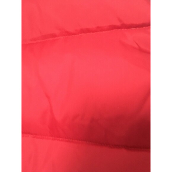 Op Men's Burgundy Athletic Full Zip Puffer Vest Jacket Lined Size XL - Picture 6 of 11